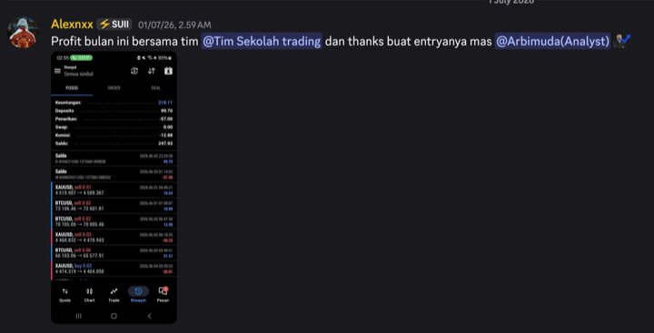 Testimoni member di Discord Setra